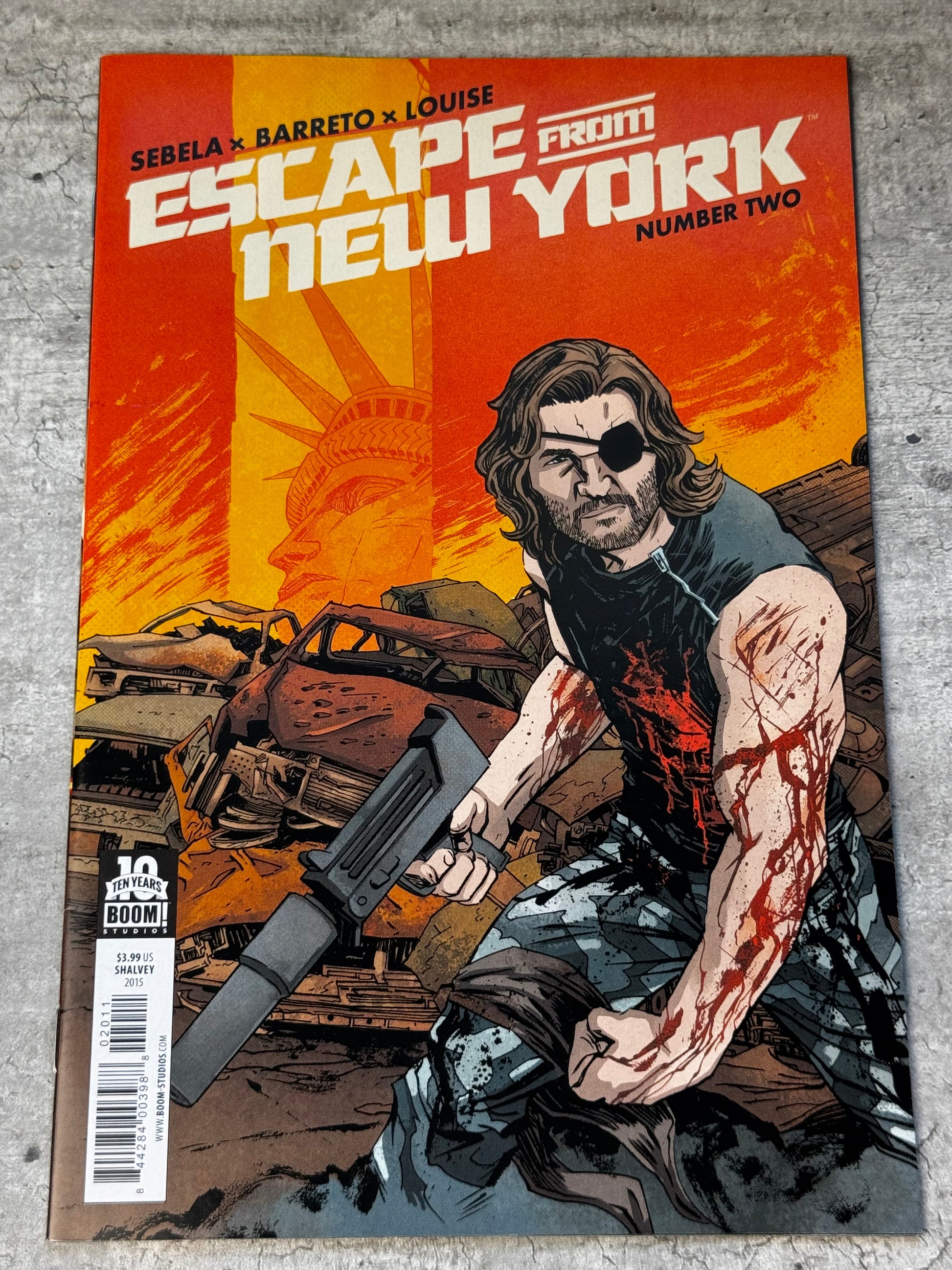 2015 - Escape From New York #2 Var. A - NM+ - ENG 1