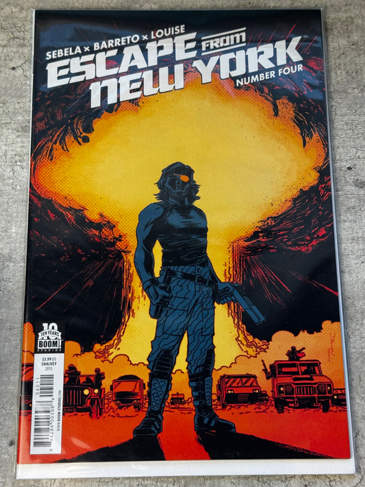 2015 - Escape From New York #4 Var. A - NM+ - ENG 1