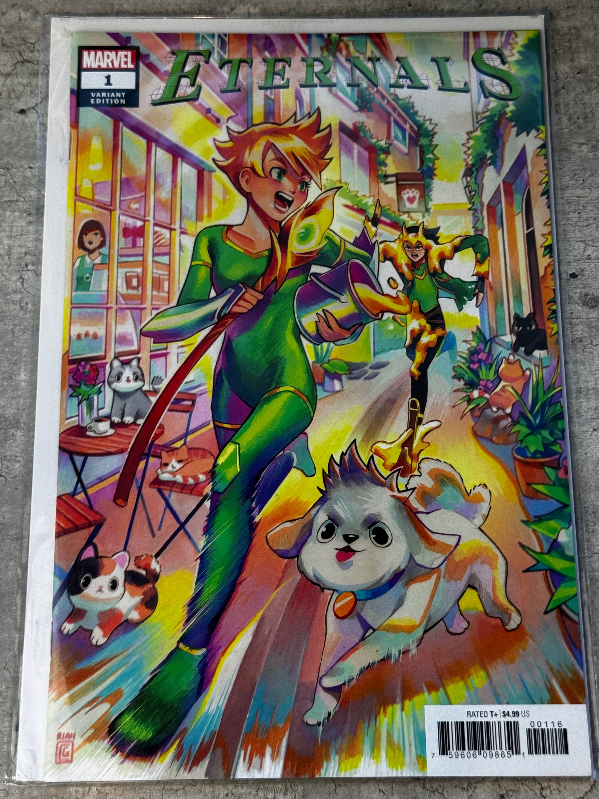 2021 - Eternals, Vol. 5 #1 Var. J - Part One - NM+ - ENG 1