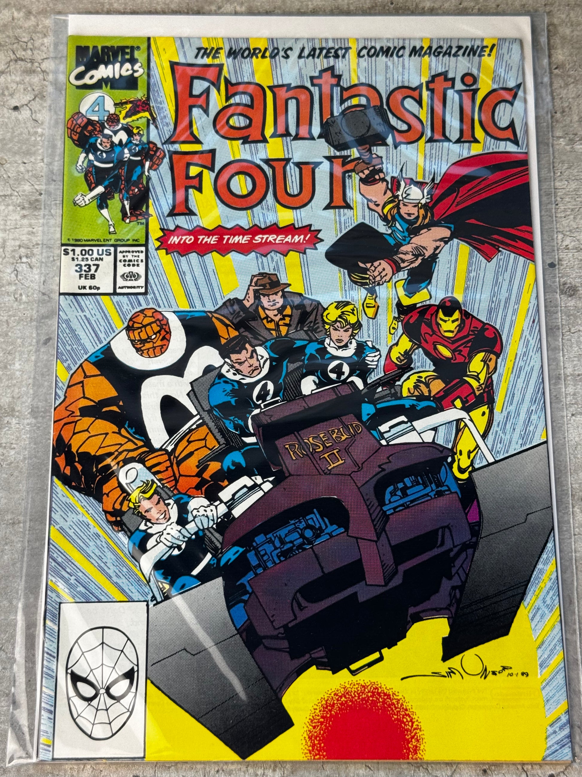 1989 - Fantastic Four, Vol. 1 #337 Var. A - VF/NM - ENG 1