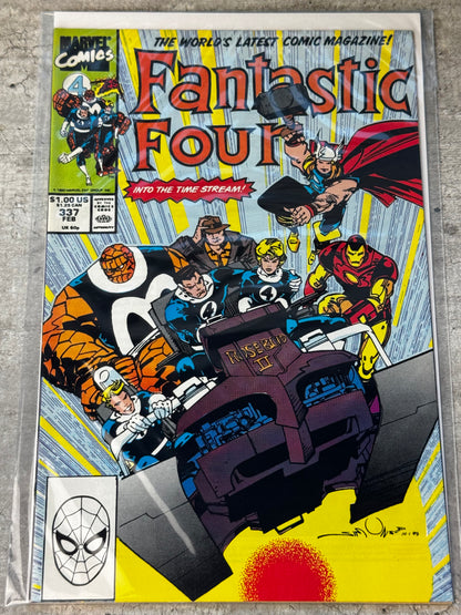 1989 - Fantastic Four, Vol. 1 #337 Var. A - VF/NM - ENG 1