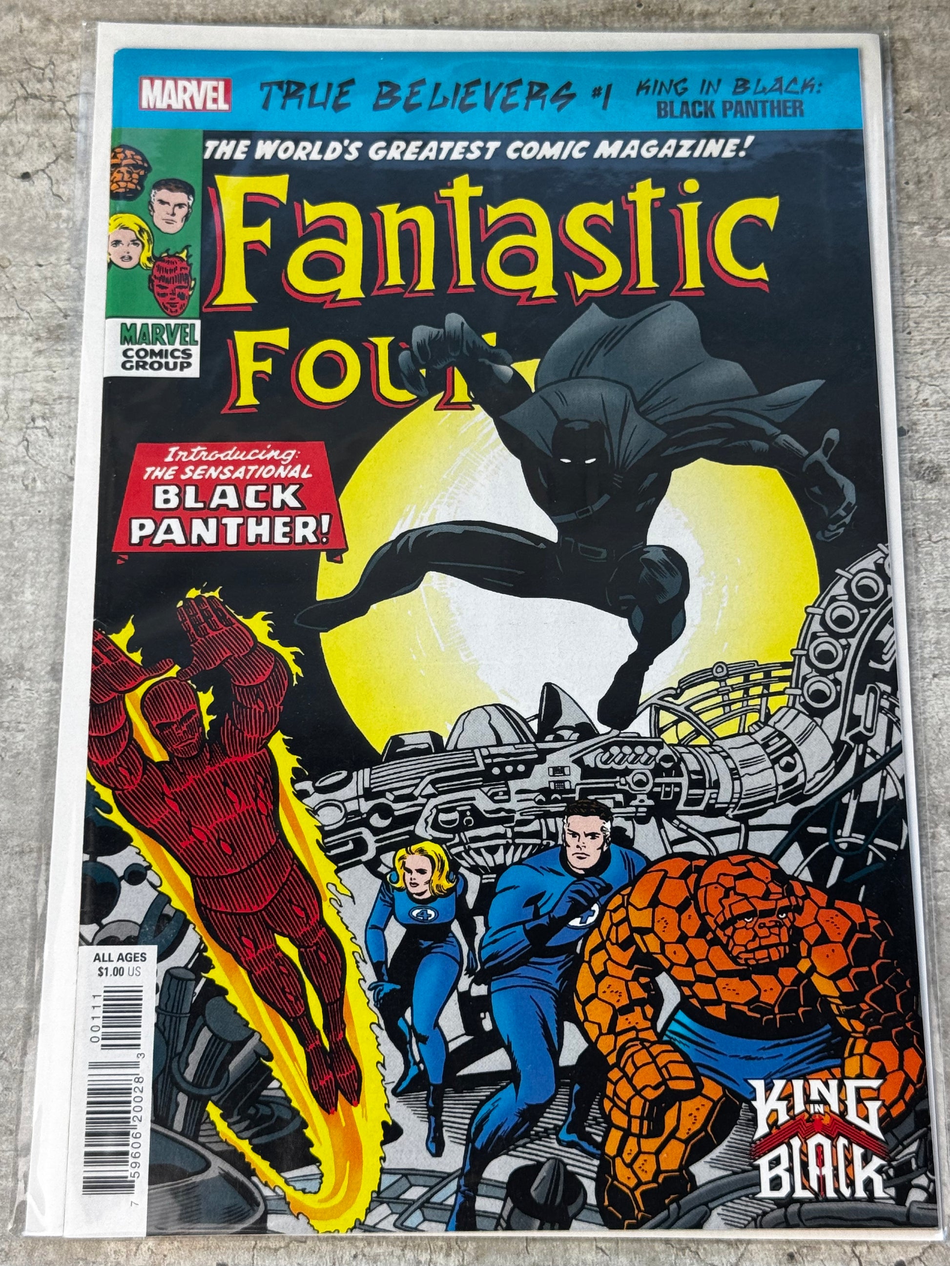2020 - True Believers King In Black Black Panther #1 - NM+ - ENG 1
