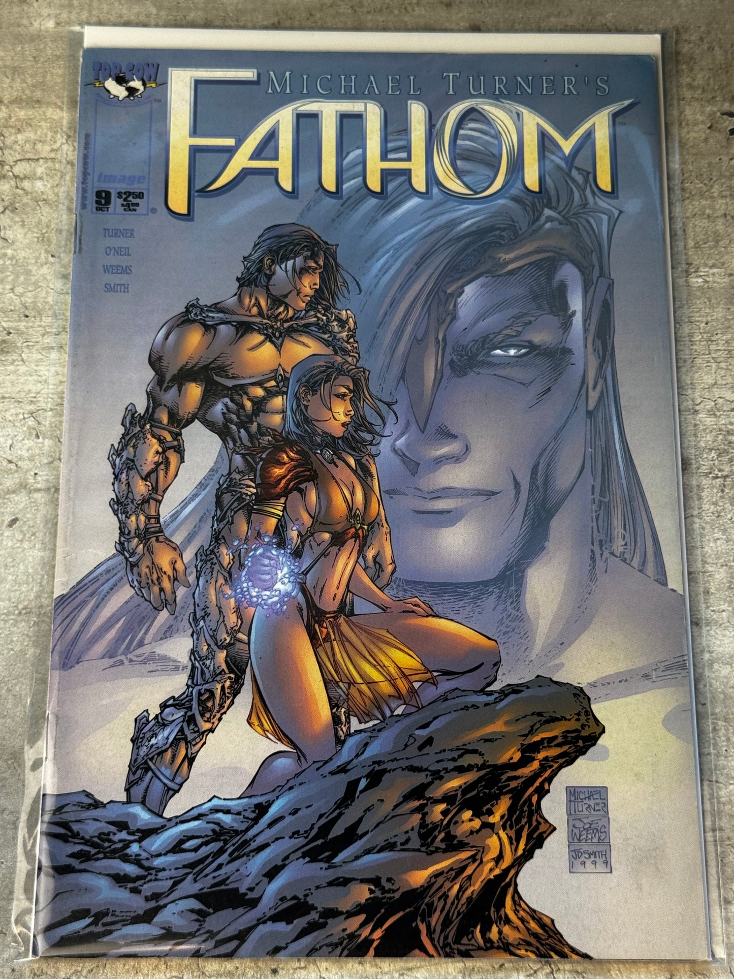 1999 - Michael Turner's Fathom, Vol. 1 #9 Var. A - NM/M - ENG 1