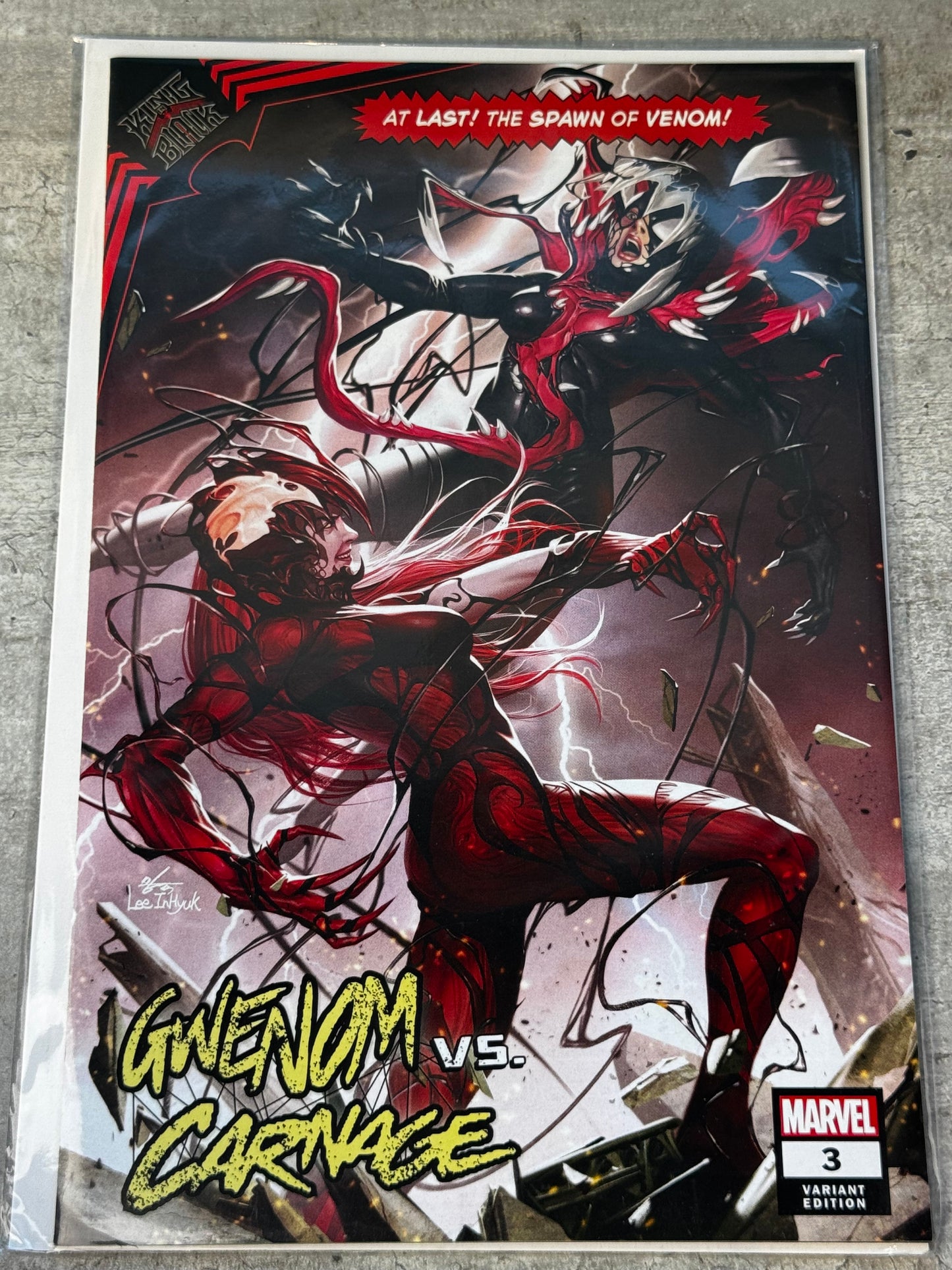 2021 - King in Black: Gwenom vs. Carnage #3 Var. H - NM/M - ENG 1