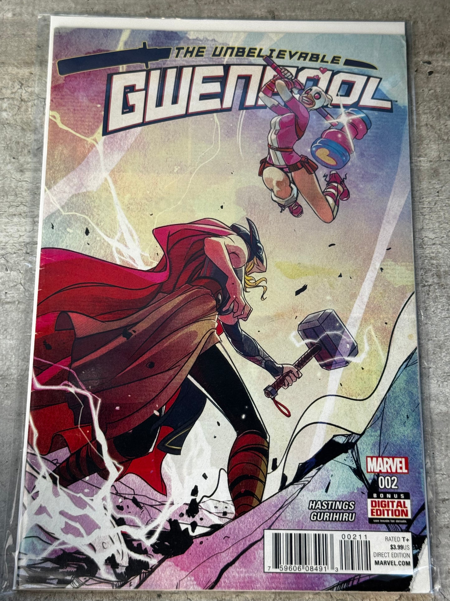 2016 - The Unbelievable Gwenpool #2 Var. A - NM+ - ENG 1