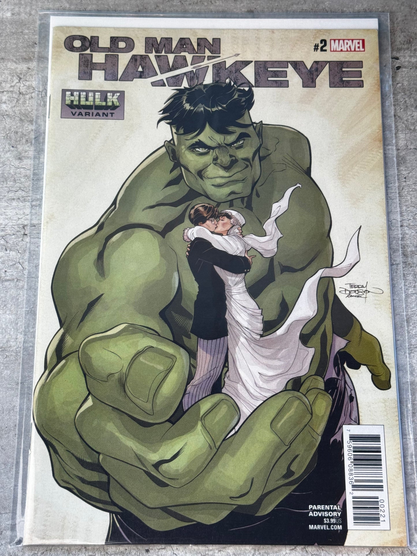 2018 - Old Man Hawkeye #2 Var. B - Uninvited Guests - NM+ - ENG 1