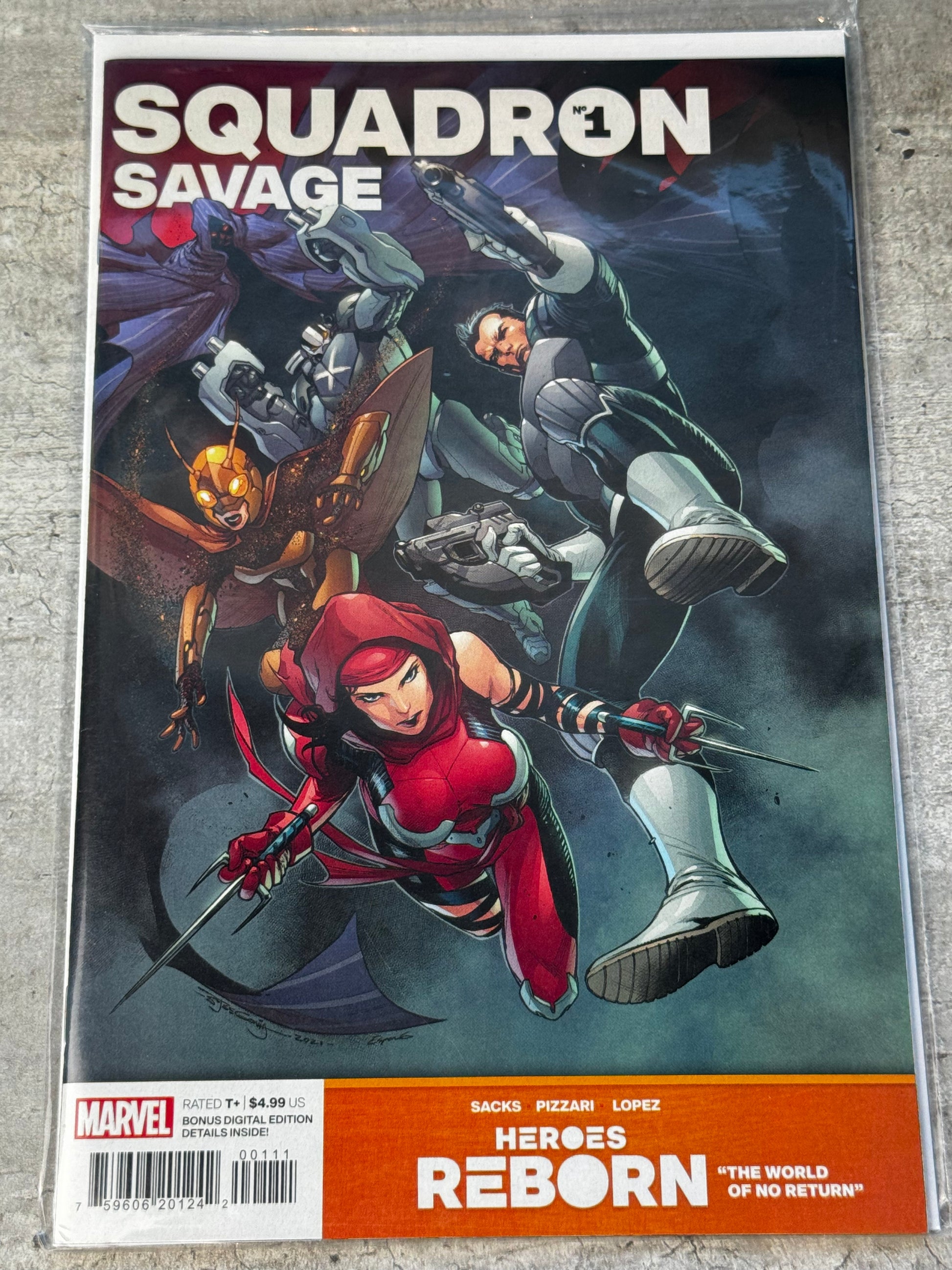 2021 - Heroes Reborn: Squadron Savage #1 Var. A - NM+ - ENG 1