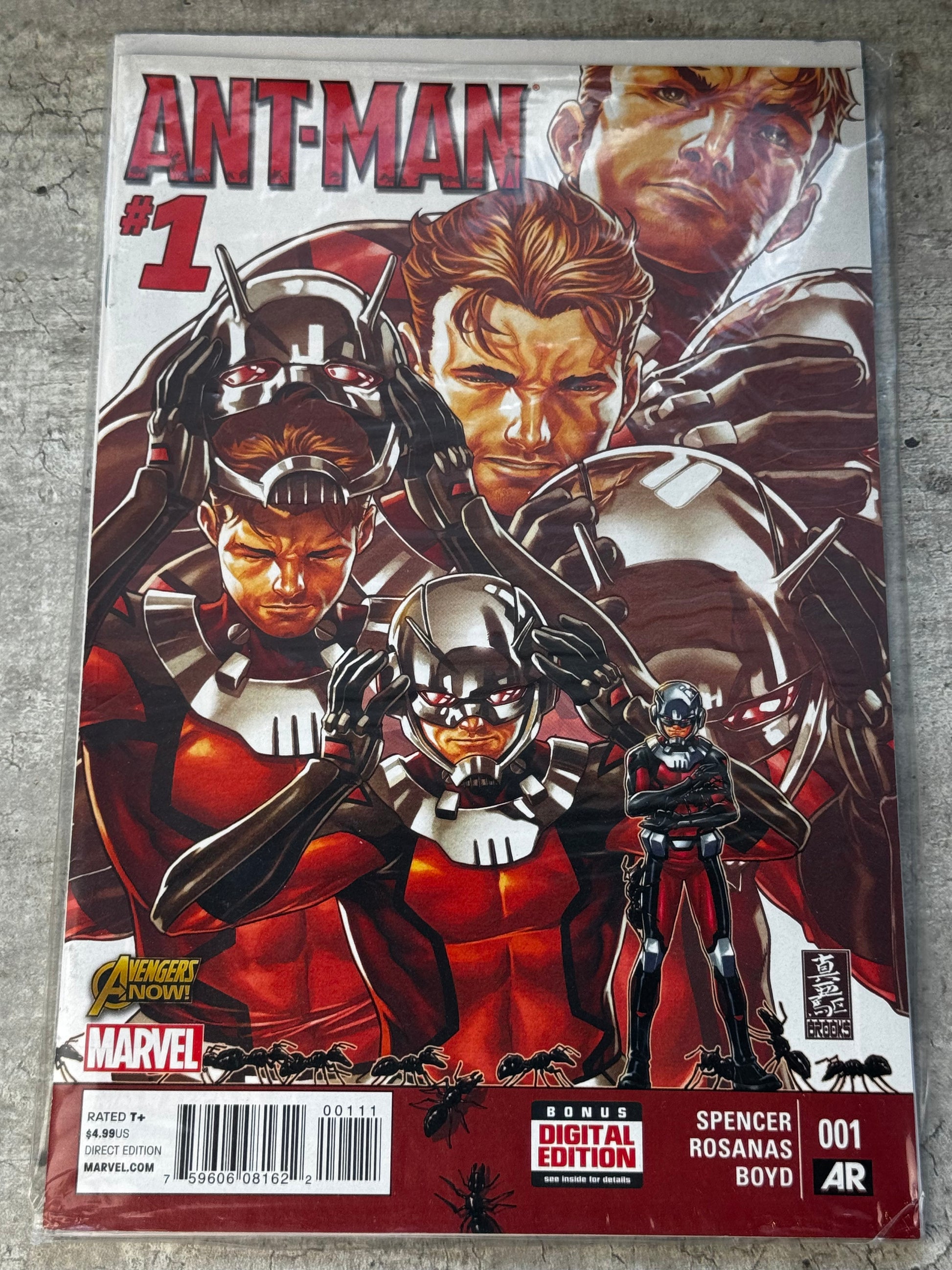 2015 - Ant-Man, Vol. 1 #1 Var. A - Home Is Where the Hell Is - NM+ - ENG 1