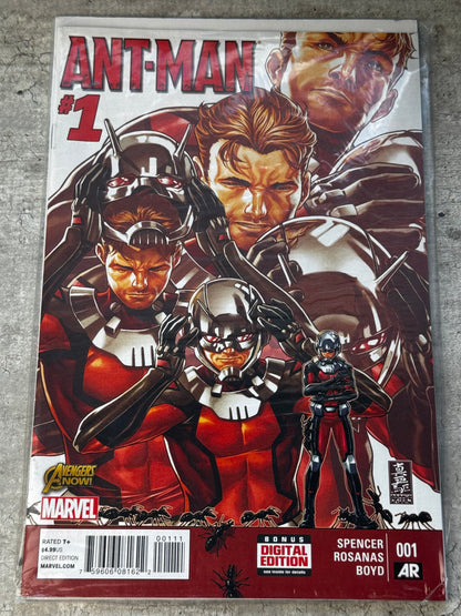 2015 - Ant-Man, Vol. 1 #1 Var. A - Home Is Where the Hell Is - NM+ - ENG 1