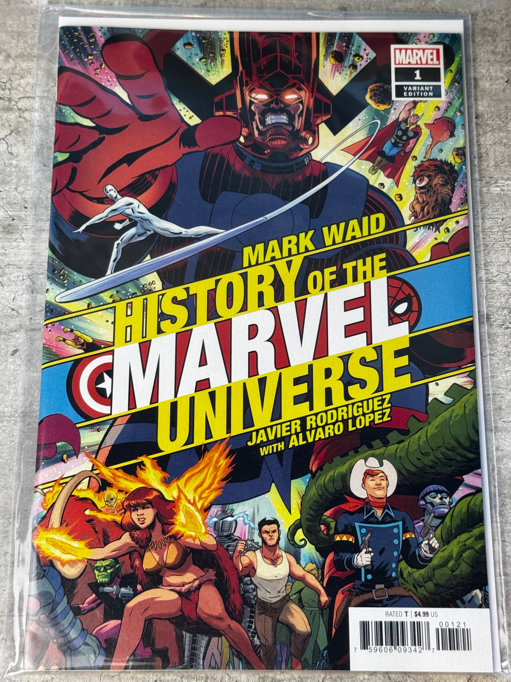 2019 - History of the Marvel Universe, Vol. 2 #1 Var. B - NM+ - ENG 1