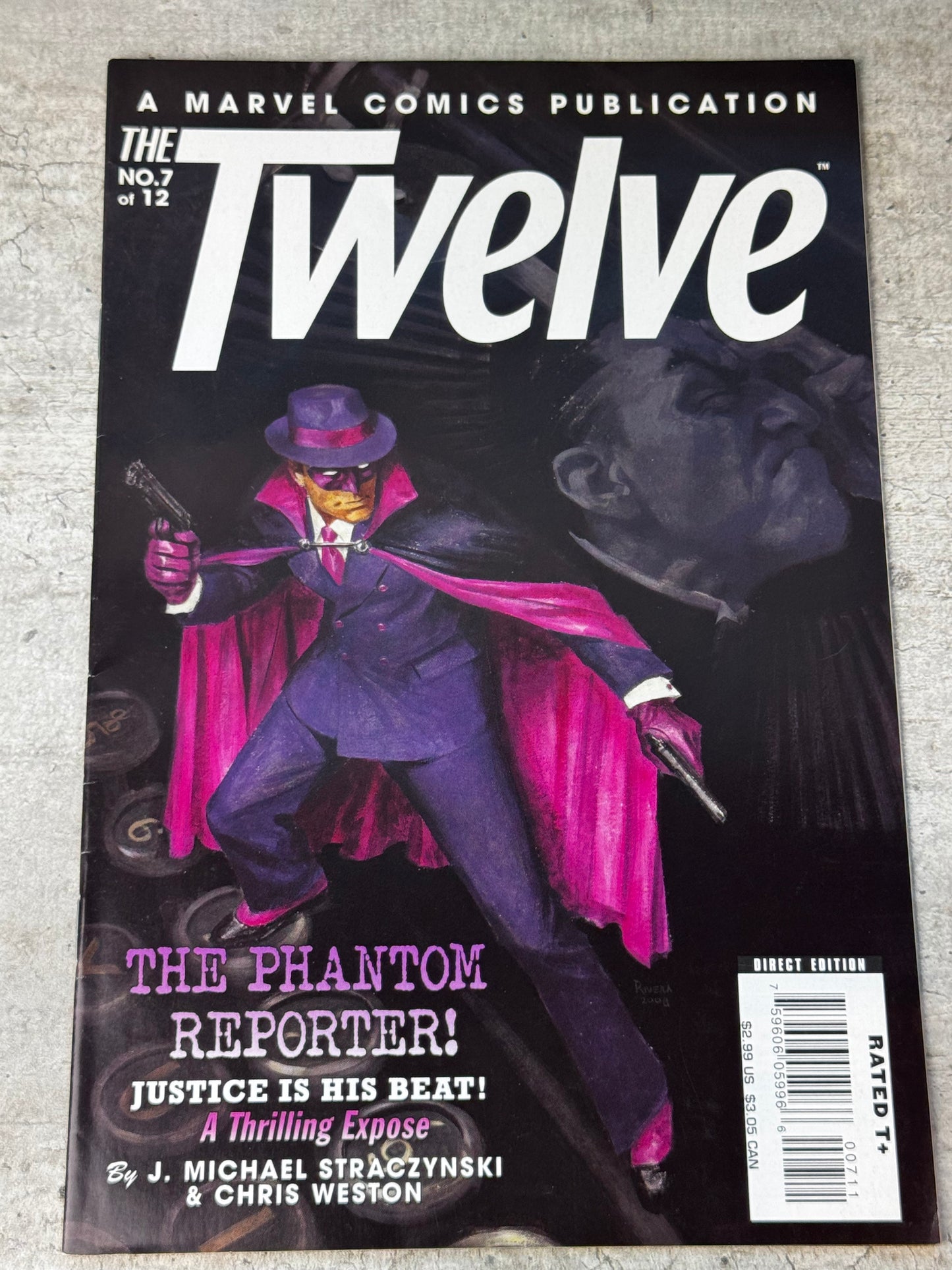2008 - The Twelve #7 - The Twelve: A Thrilling Novel of Tomorrow - NM/M - ENG 1