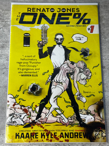 2016 - Renato Jones: The One % #1 Var. B - NM/M - ENG 1