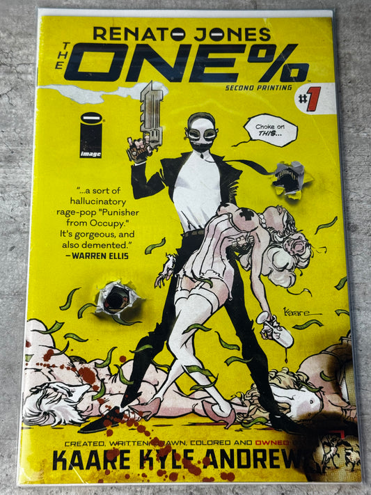 2016 - Renato Jones: The One % #1 Var. B - NM/M - ENG 1