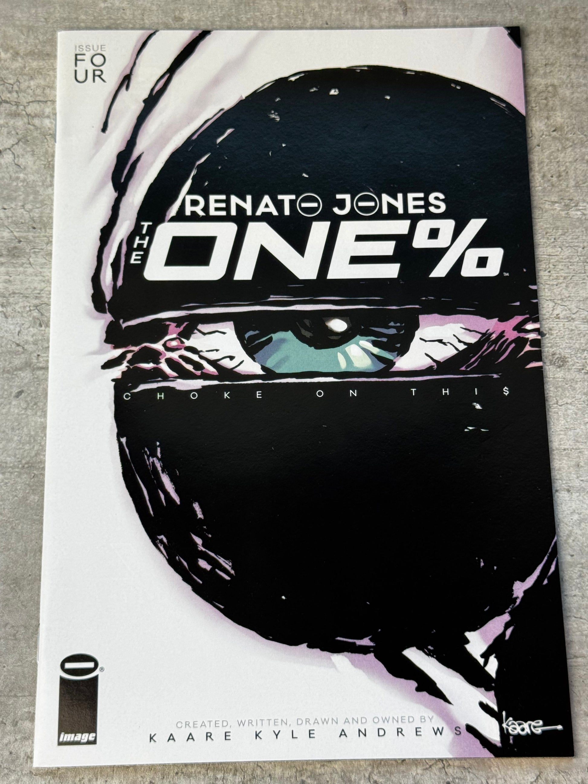 2016 - Renato Jones: The One % #4 - NM/M - ENG 1