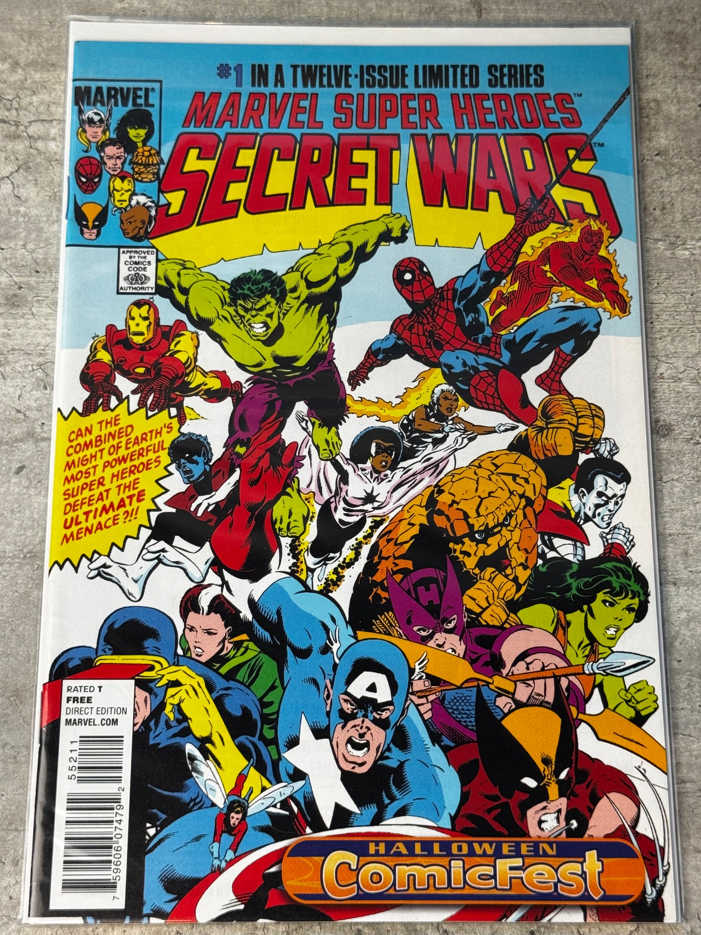 2014 - Marvel Super Heroes Secret Wars (Halloween Comicfest 2014) #1 - NM- - ENG 1