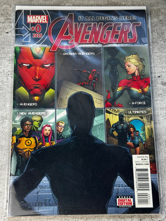 2015 - Avengers, Vol. 6 #0 Var. A - NM+ - ENG 1