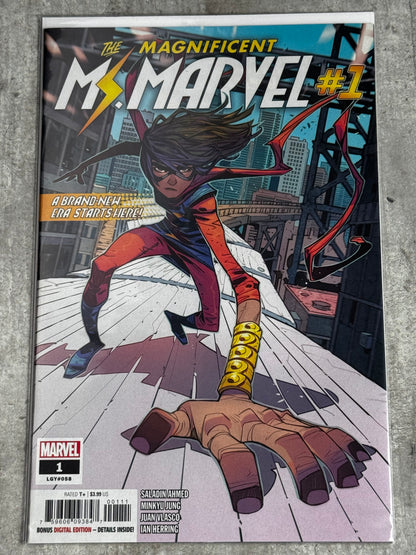 2019 - The Magnificent Ms. Marvel #1 Var. A - Part 1 - NM+ - ENG 1