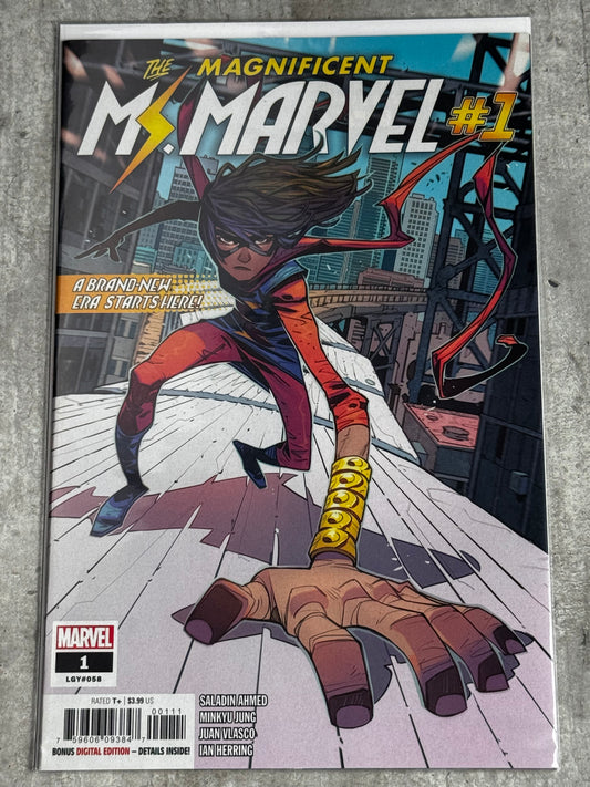 2019 - The Magnificent Ms. Marvel #1 Var. A - Part 1 - NM+ - ENG 1