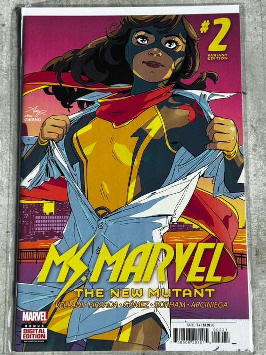2023 - Ms. Marvel: The New Mutant #2 Var. B - NM+ - ENG 1