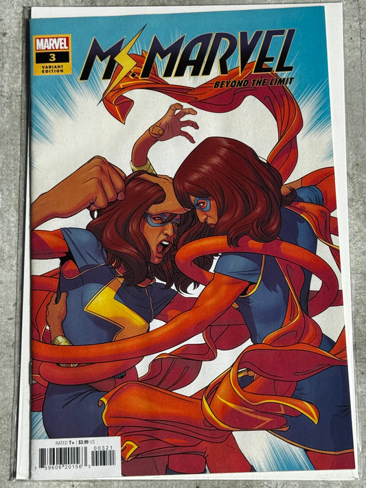 2022 - Ms. Marvel: Beyond the Limit #3 Var. B - NM+ - ENG 1