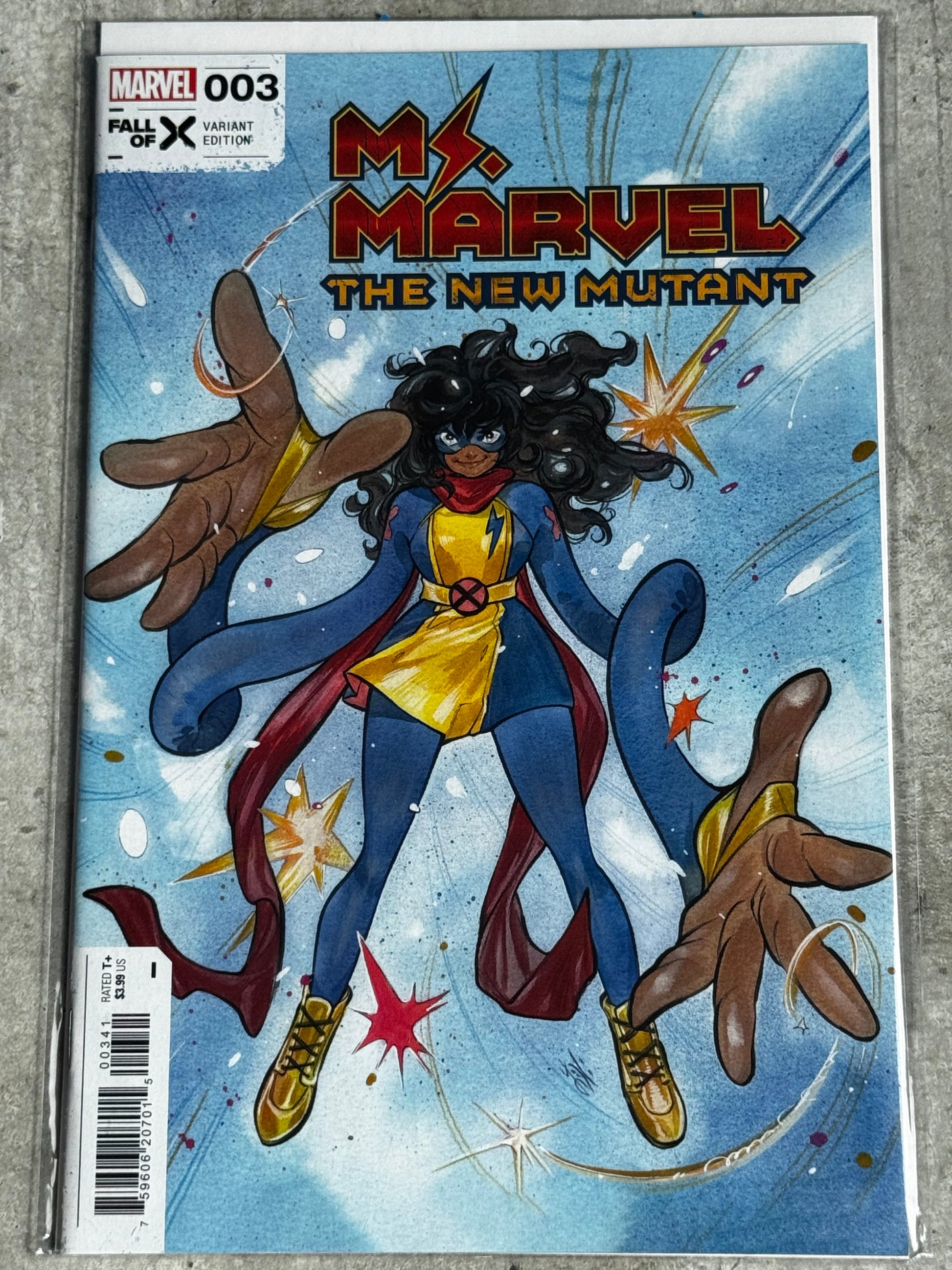 2023 - Ms. Marvel: The New Mutant #3 Var. D - NM+ - ENG 1