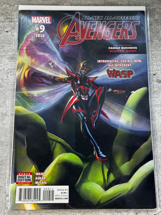 2016 - All-New, All-Different Avengers, Vol. 1 #9 Var. A - NM+ - ENG 1