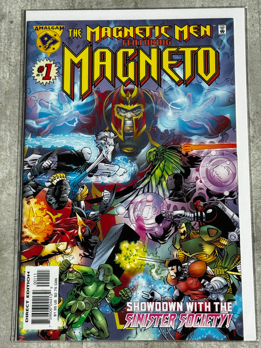 1997 - Magnetic Men featuring Magneto #1 Var. A - Born Again! - NM+ - ENG 1