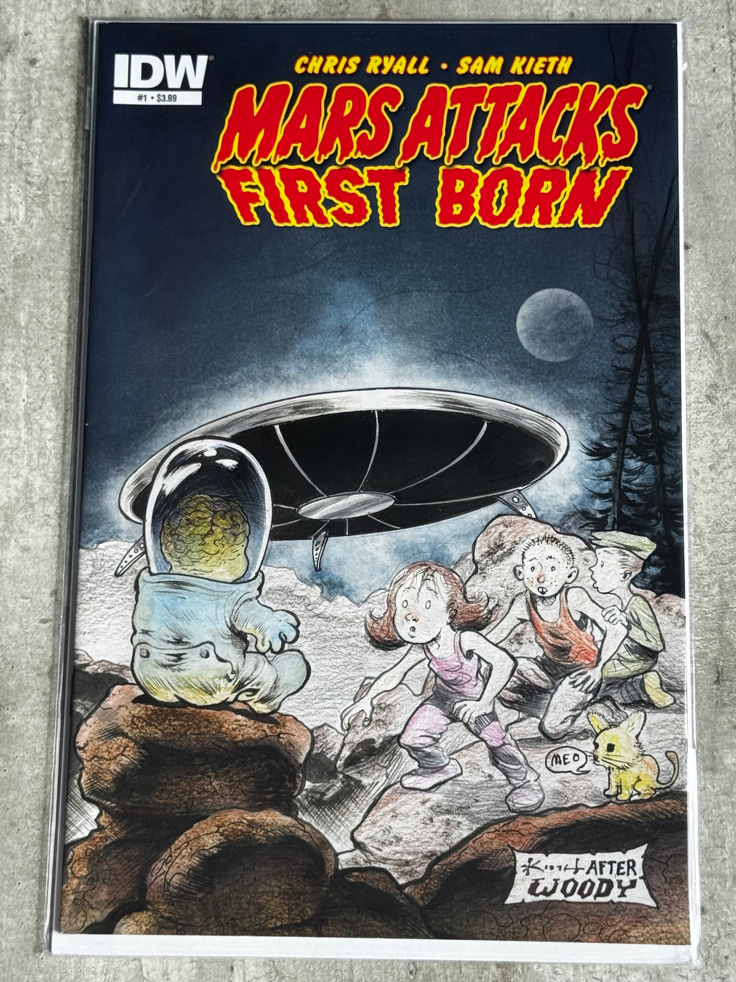 2014 - Mars Attacks First Born #1 Var. A - NM+ - ENG 1