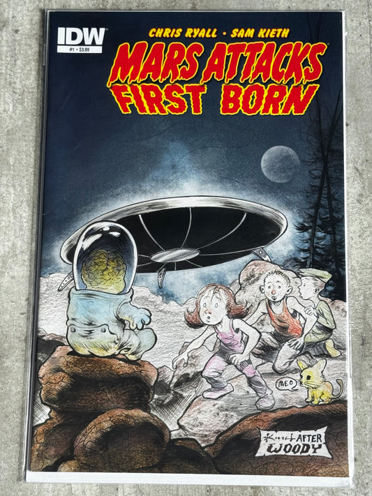 2014 - Mars Attacks First Born #1 Var. A - NM+ - ENG 1