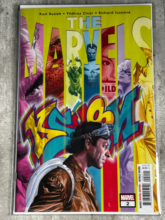 2021 - The Marvels #2 Var. A - Strands and Patterns Stuff - NM+ - ENG 1