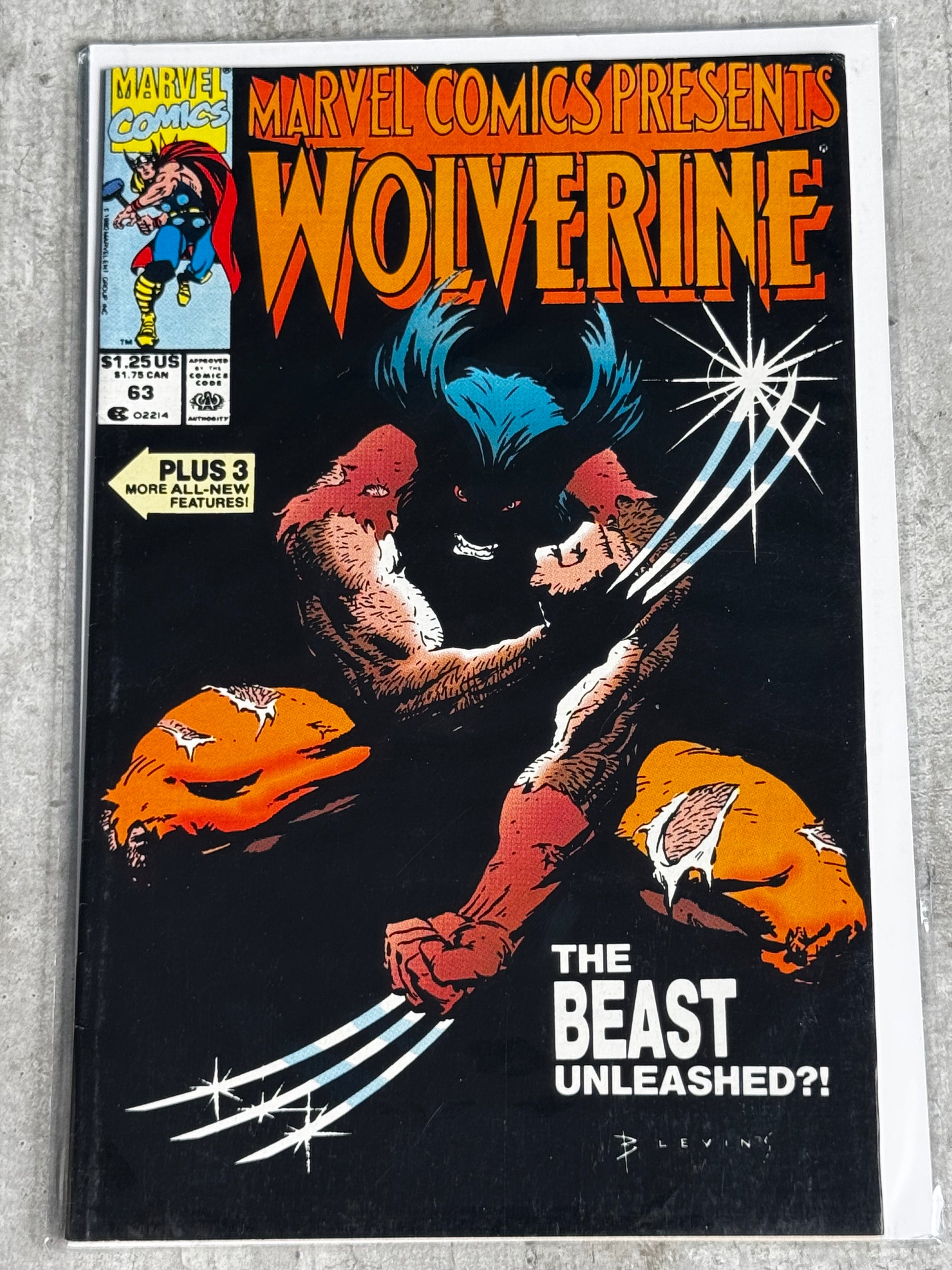 1990 - Marvel Comics Presents, Vol. 1 #63 Var. B - Part 2: Prey - VF/NM - ENG 1