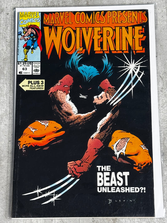 1990 - Marvel Comics Presents, Vol. 1 #63 Var. B - Part 2: Prey - VF/NM - ENG 1