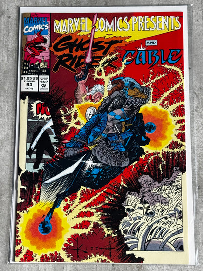 1992 - Marvel Comics Presents #93 - Ghost Rider/Cable/Wolverine - VF/NM - ENG 1