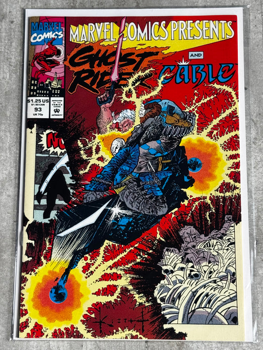 1992 - Marvel Comics Presents #93 - Ghost Rider/Cable/Wolverine - VF/NM - ENG 1