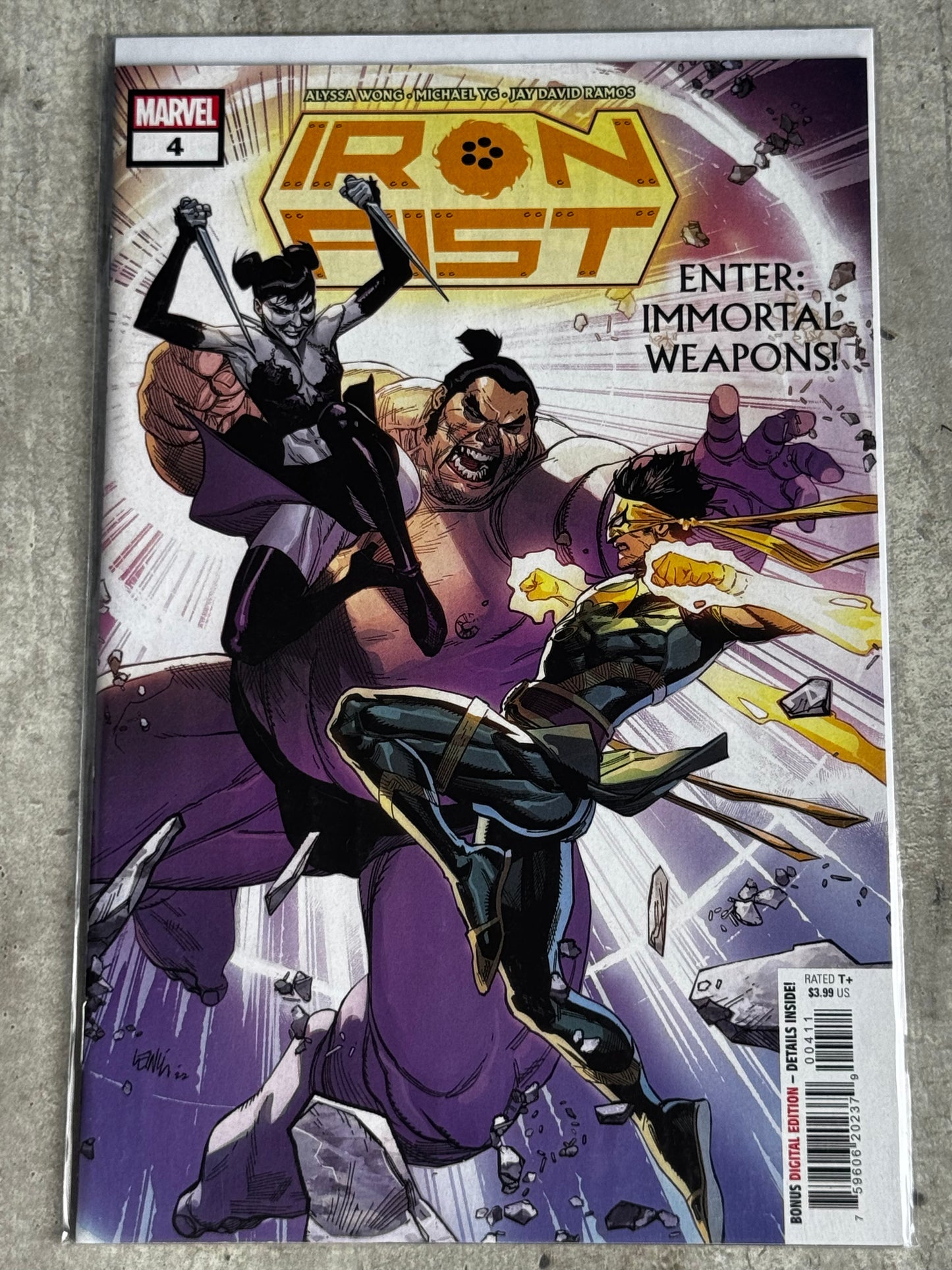 2022 - Iron Fist, Vol. 6 #4 Var. A - NM+ - ENG 1