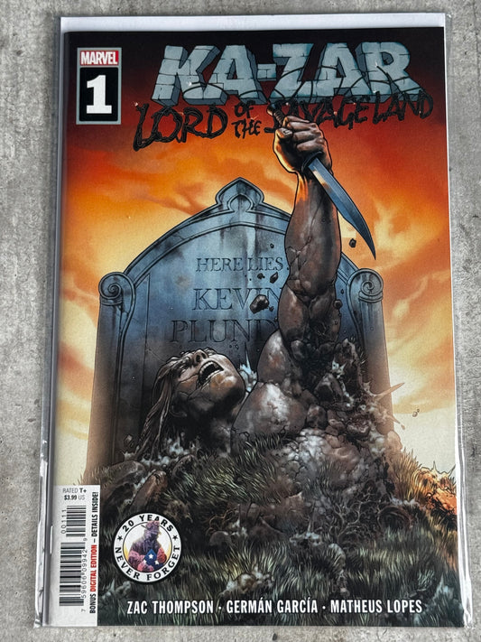 2021 - Ka-Zar: Lord of the Savage Land #1 Var. A - NM+ - ENG 1
