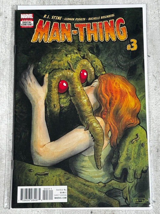 2017 - Man-Thing, Vol. 5 #3 Var. A - The Nexus of All Realities - NM+ - ENG 1