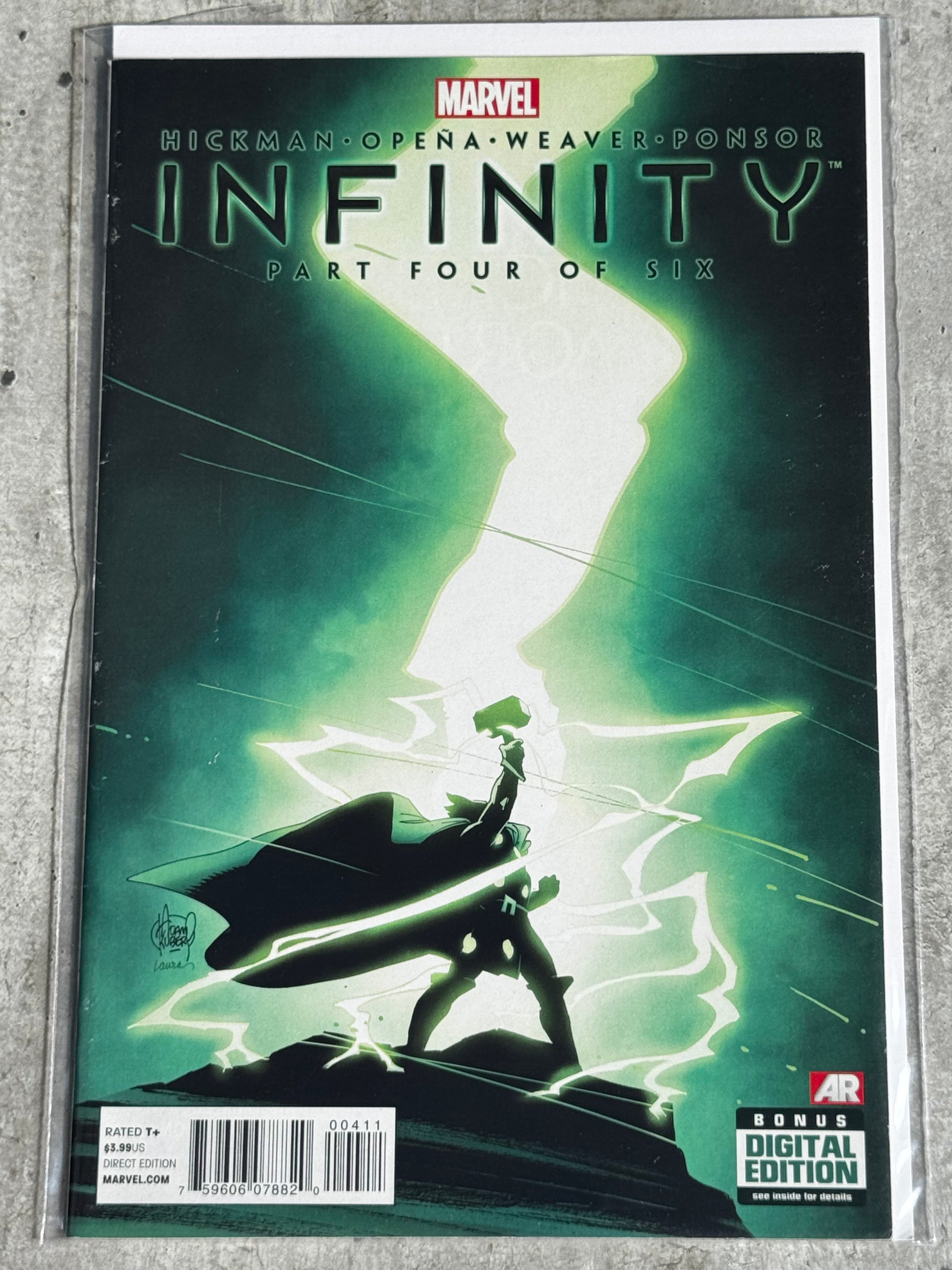 2013 - Infinity #4 Var. A - Thane - NM+ - ENG 1