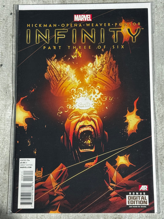 2013 - Infinity #3 Var. A - Kingdoms Fall - NM+ - ENG 1