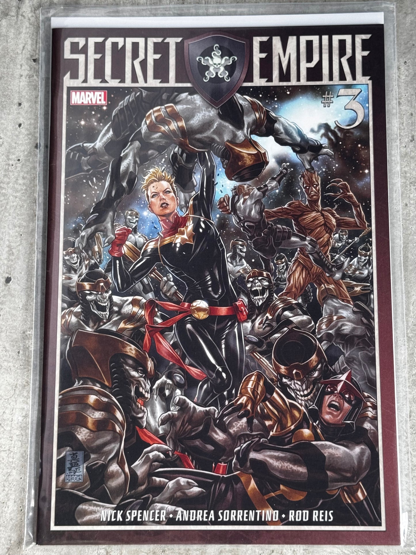 2017 - Secret Empire #3 Var. A - NM/M - ENG 1
