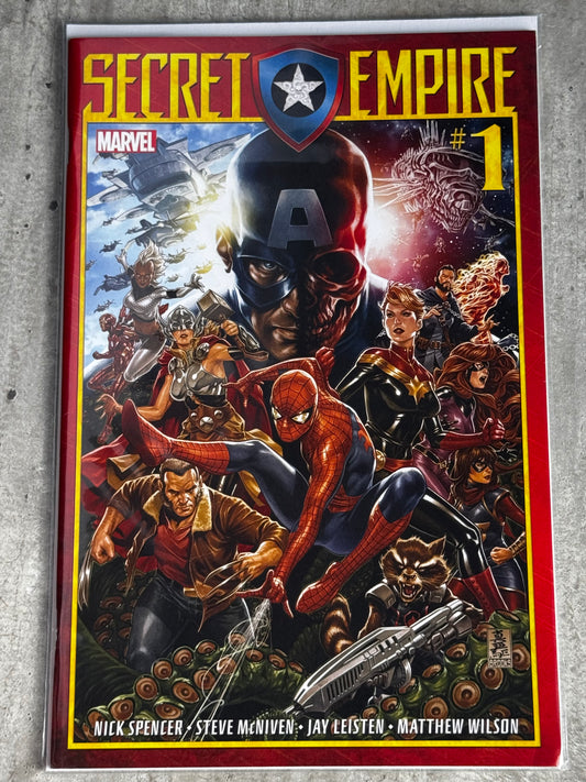 2017 - Secret Empire #1 Var. A - NM/M - ENG 1