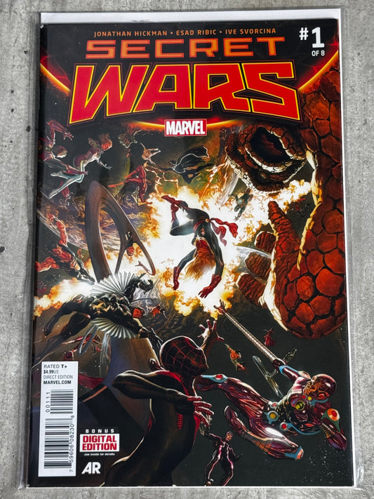 2015 - Secret Wars #1 Var. A - The End Times - NM/M - ENG 1