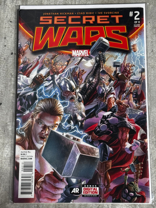 2015 - Secret Wars #2 Var. K - Doom Messiah - NM/M - ENG 1