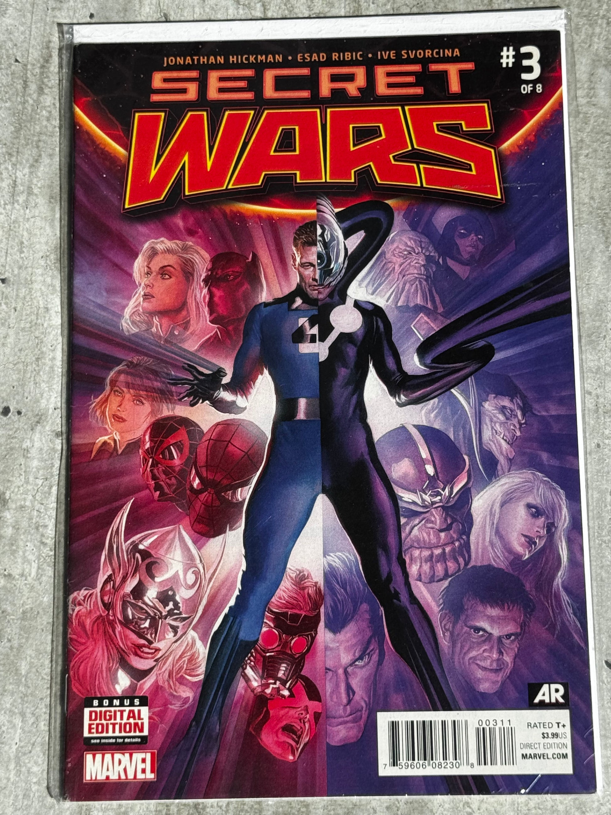 2015 - Secret Wars #3 Var. A - The Eye of Doom - NM/M - ENG 1