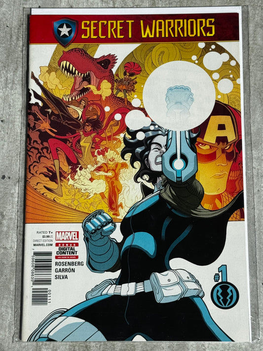 2017 - Secret Warriors, Vol. 2 #1 Var. A - Part One - NM/M - ENG 1