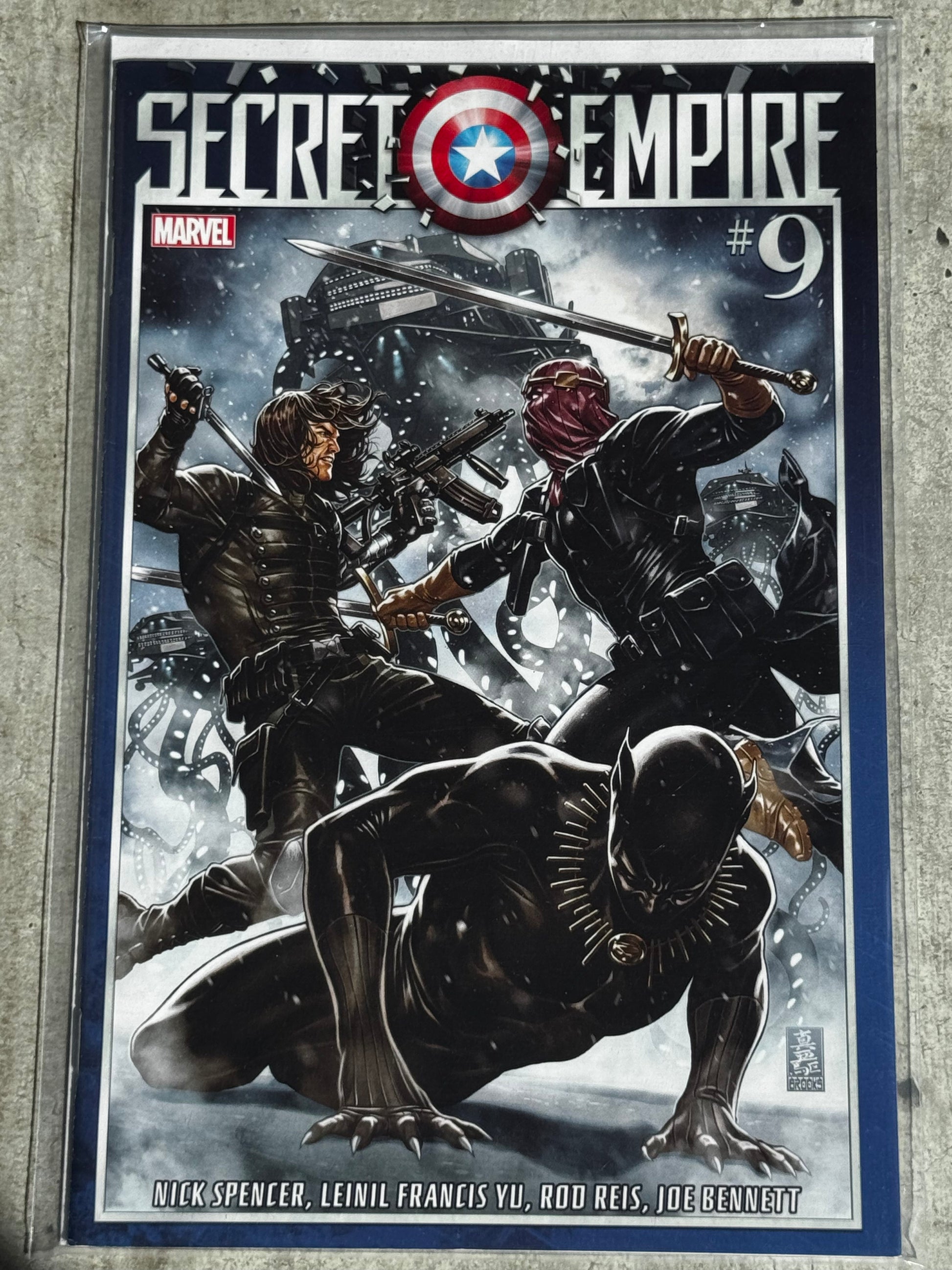 2017 - Secret Empire #9 Var. A - NM/M - ENG 1