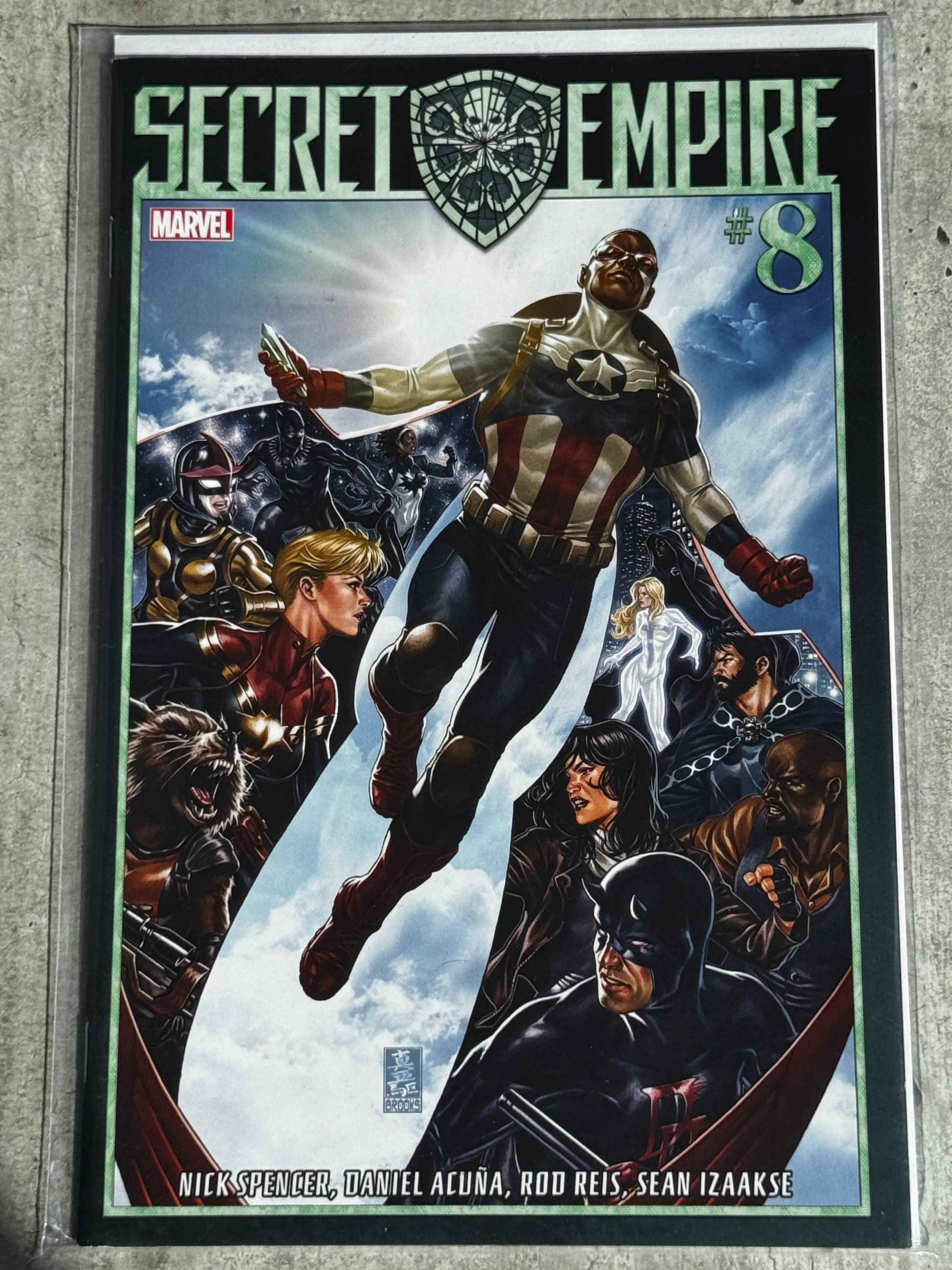 2017 - Secret Empire #8 Var. G - NM/M - ENG 1