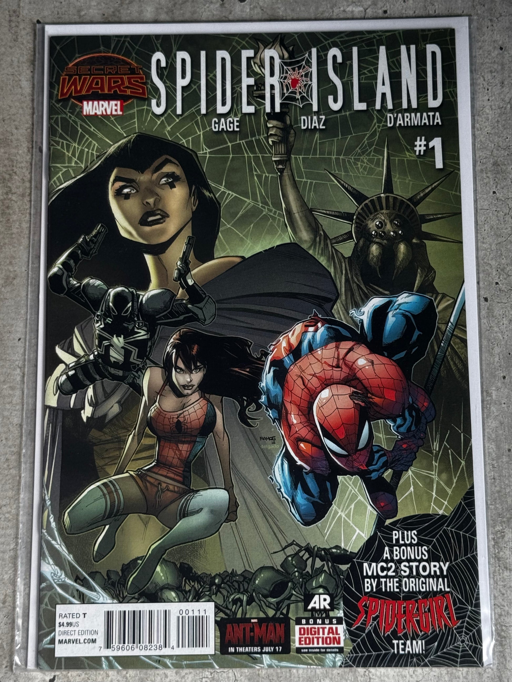 2015 - Spider-Island, Vol. 2 #1 Var. A - Part One: Altered States - NM+ - ENG 1