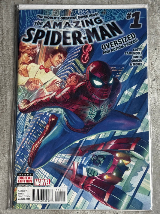 2015 - The Amazing Spider-Man, Vol. 4 #1 Var. A - A Wretch Like Me - NM+ - ENG 1