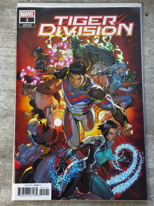 2022 - Tiger Division, Vol. 1 #1 Var. D - NM/M - ENG 1